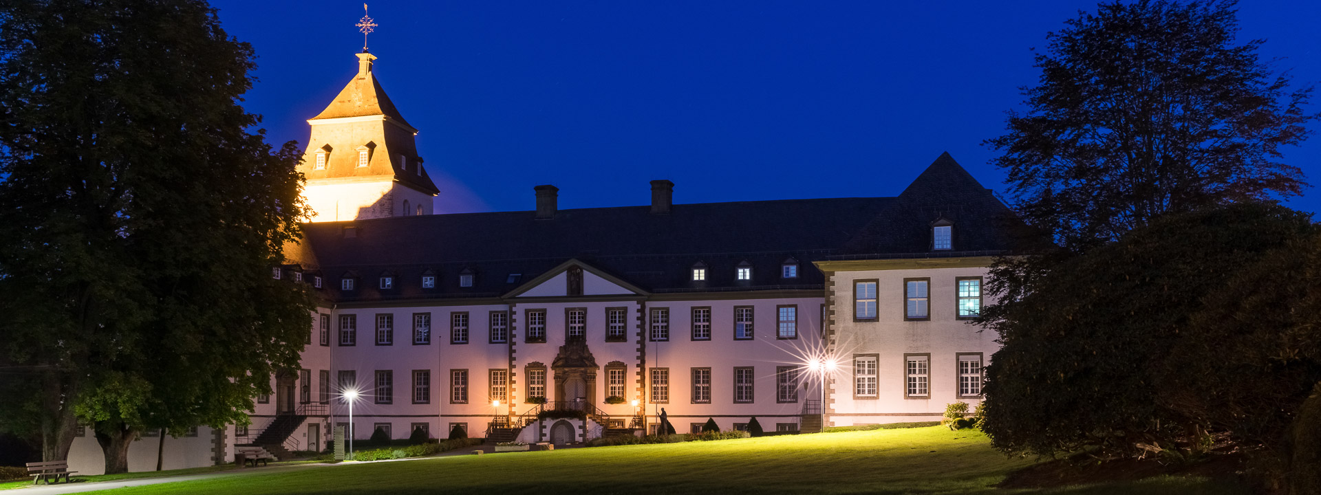 Abendstimmung Kloster Grafschaft